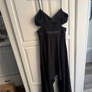 Halston Heritage Black High Low Dress